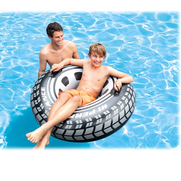Intex Giant Tire Tube “Hi Performance”Tire Pool Float - 2 for $7 Brand New! - Picture 1 of 4